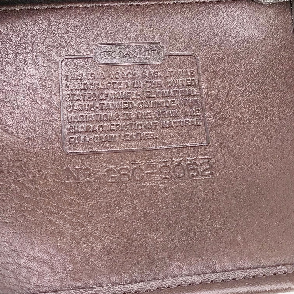 COACH Vintage Brown  Mambo Crossbody G8C-9… - Picture 11 of 14